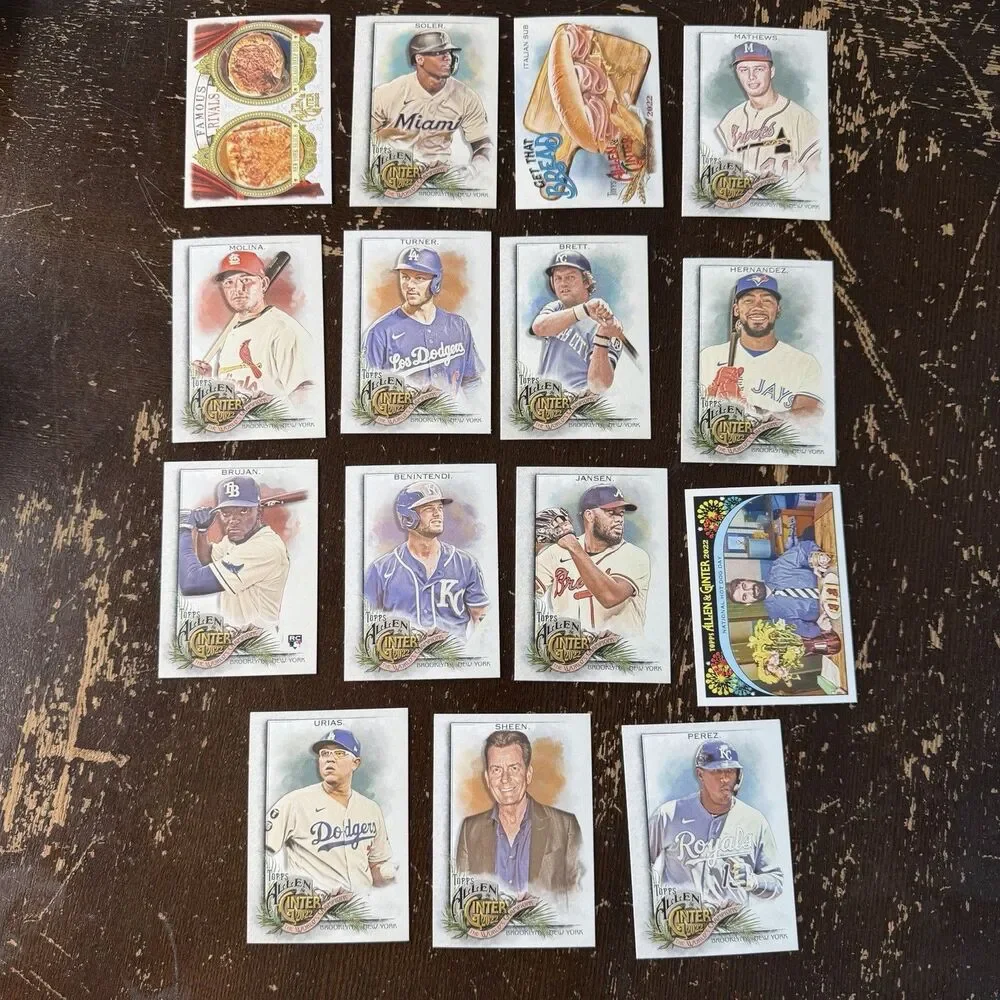 2022 Allen Ginter Baseball Cards Lot 200 + NM Witt Jr RC Ohtani Soto Acuna Jr